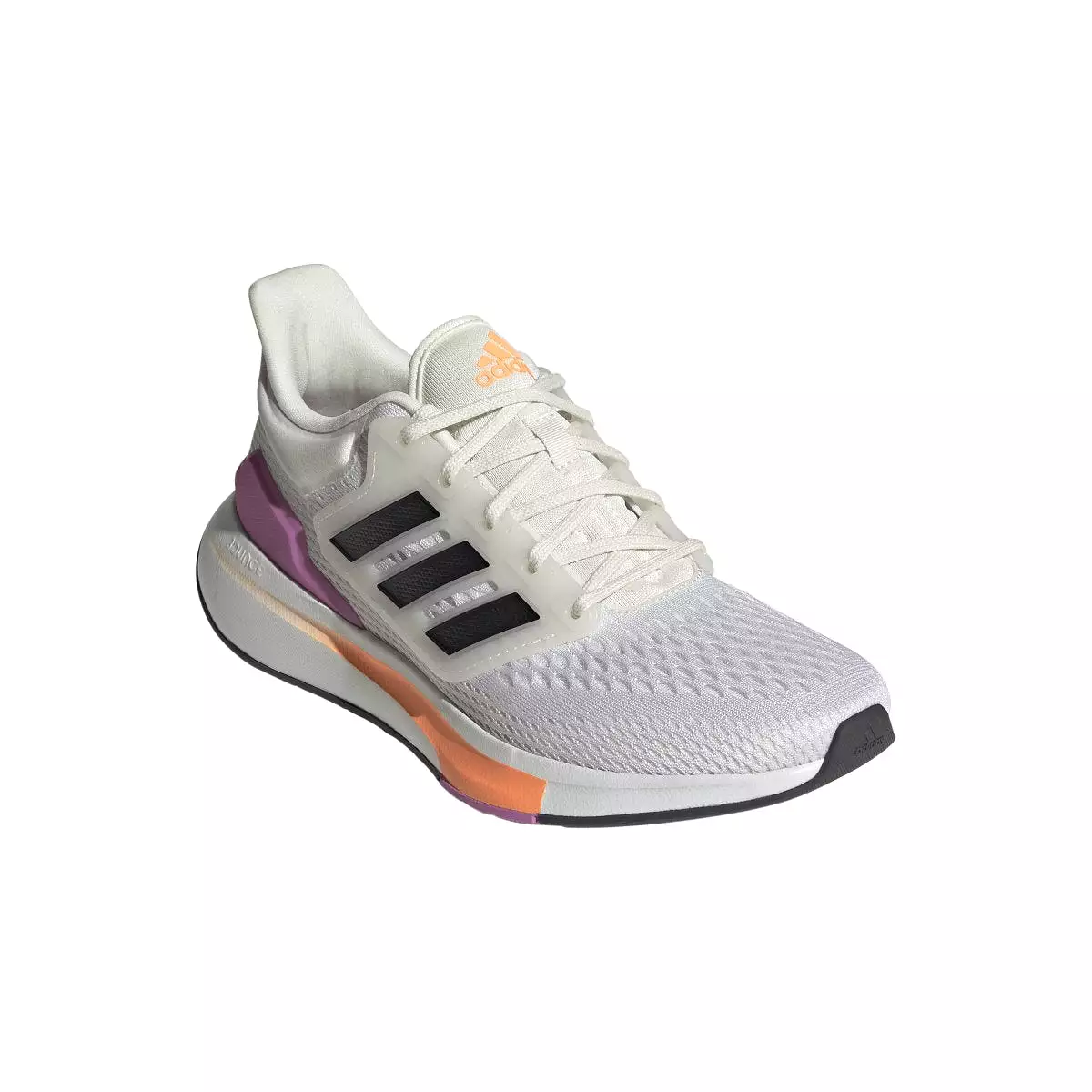 ADIDAS WOMEN'S EQ21 RUN WHITE/LILAC SHOES