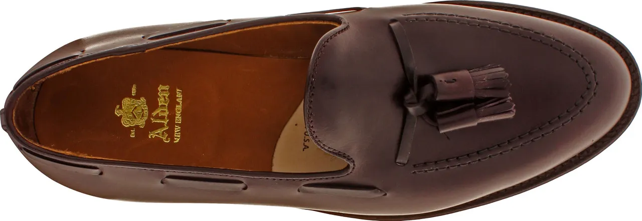 Alden 663 - Tassel Loafer - Burgundy Calfskin