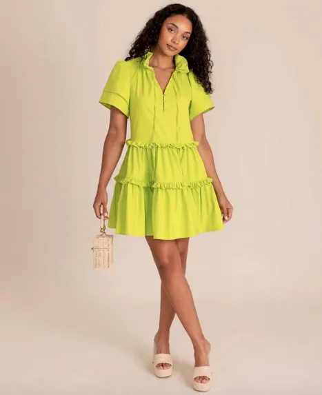 Alden Adair Hallie Dress Citrus