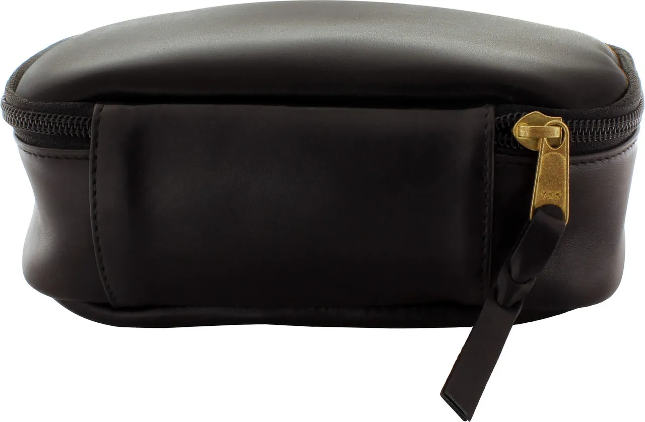 Alden Leather Travel Kit - Black Calfskin