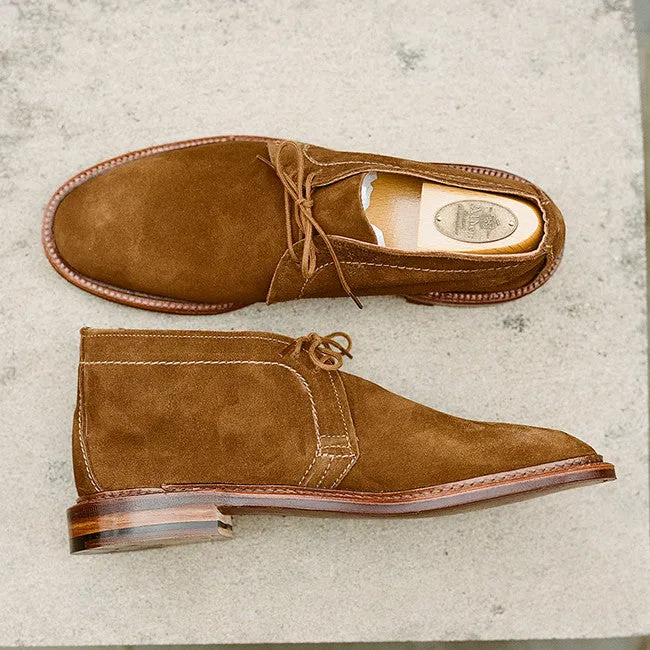 Alden Snuff Suede Unlined Chukka Boot