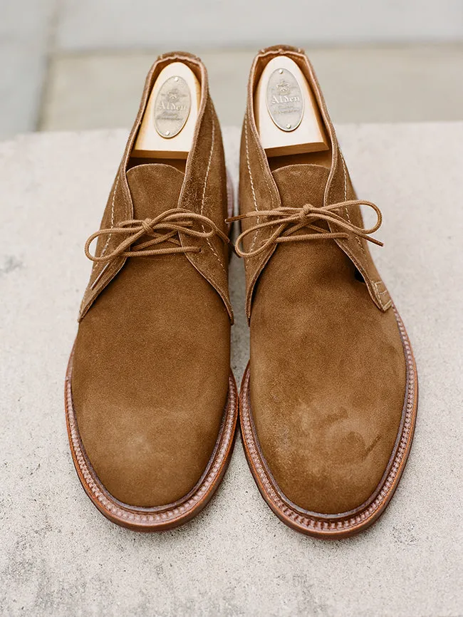 Alden Snuff Suede Unlined Chukka Boot