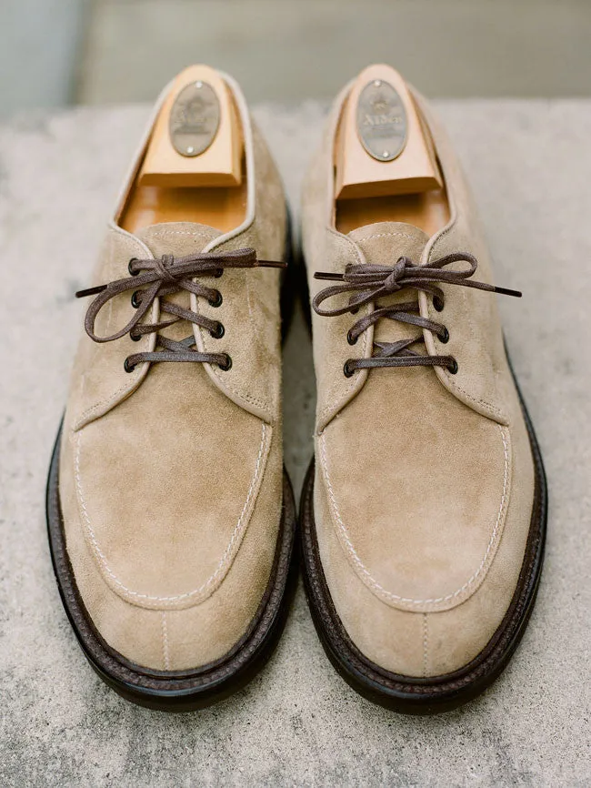 Alden Tan Suede Mocc Toe Blucher