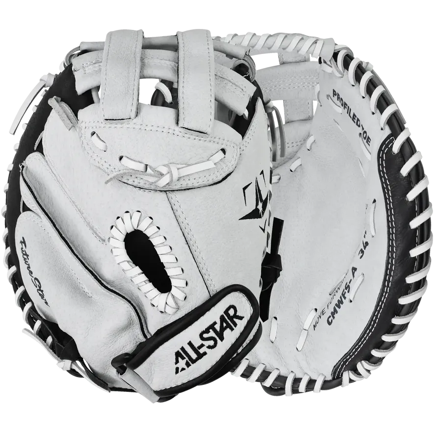 All Star Future Star 32.5 Fastpitch Catcher's Mitt: CMW-FS-Y