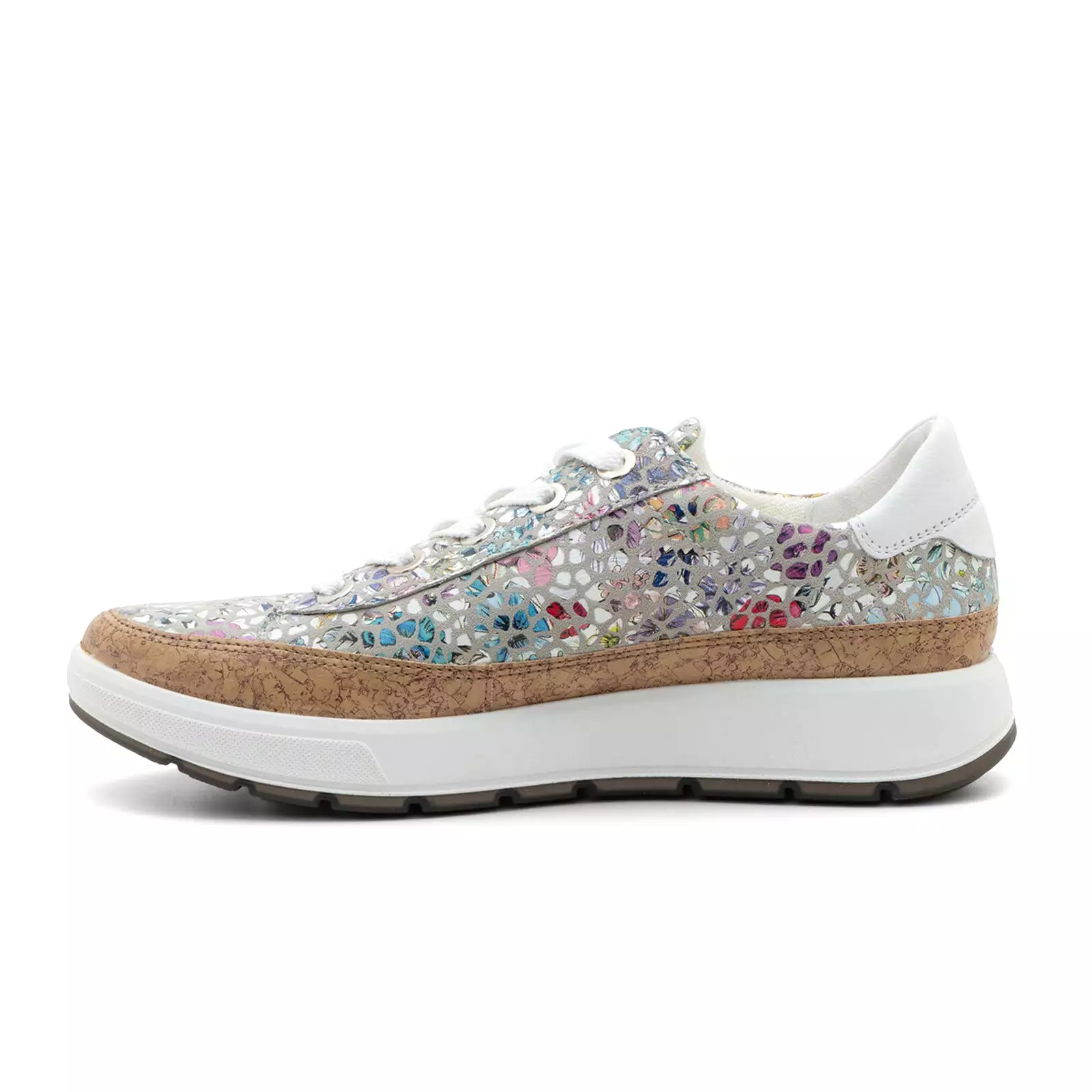 Ara Rem Sneaker (Women) - Natural/Stone/White Kork