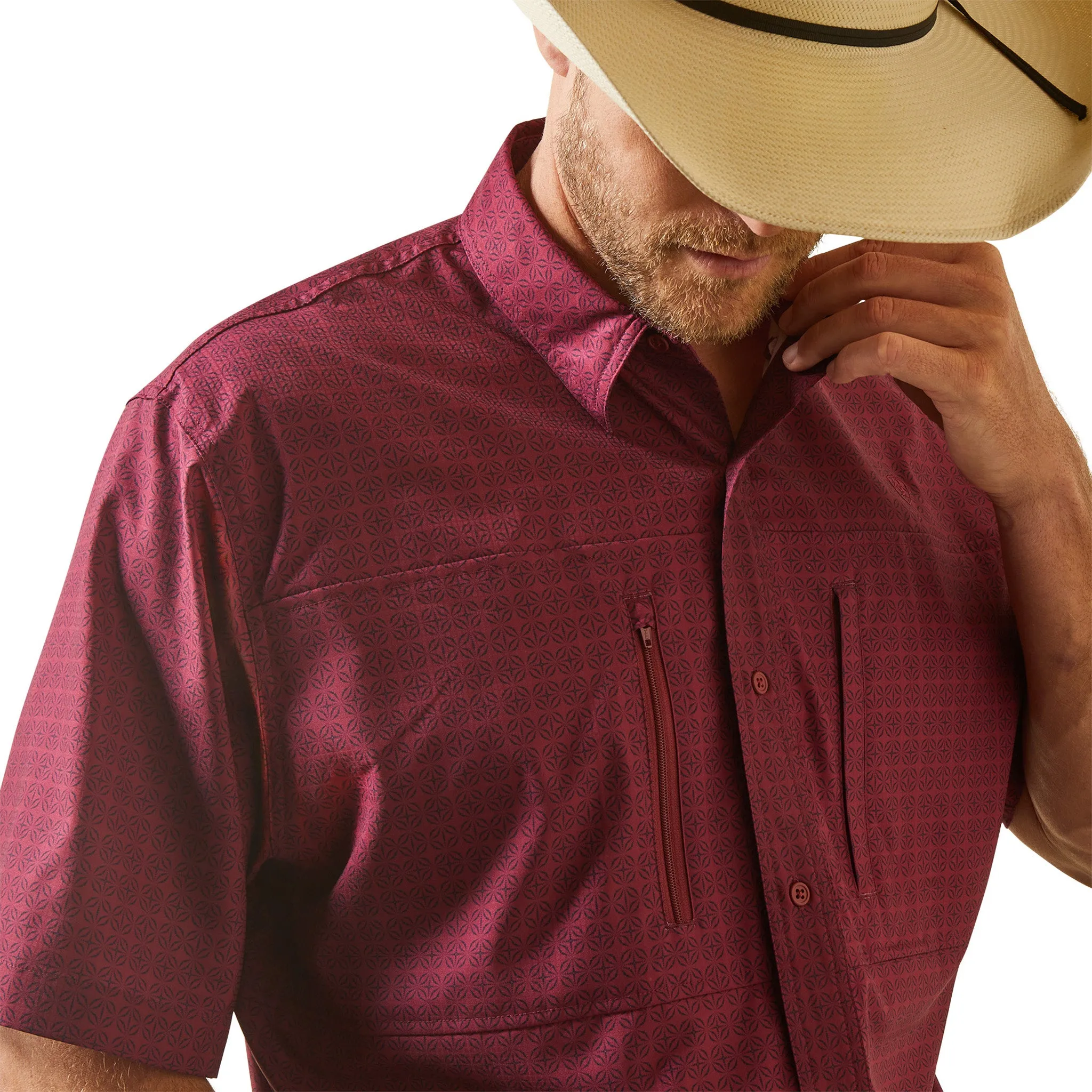 Ariat Men's Dark Redwood VentTEK Classic Shirt