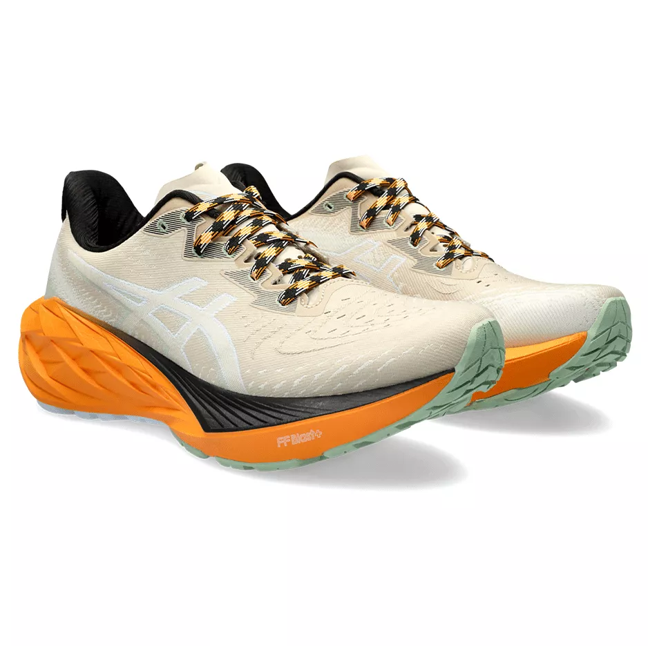 Asics Novablast 4 TR - Nature Bathing Men's Trail Shoes SS24 Nature Bathing / Fellow Yellow