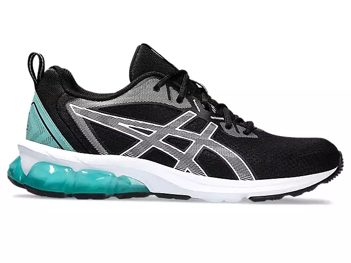 ASICS WOMEN'S GEL QUANTUM 90 IV BLACK/MINT SHOES