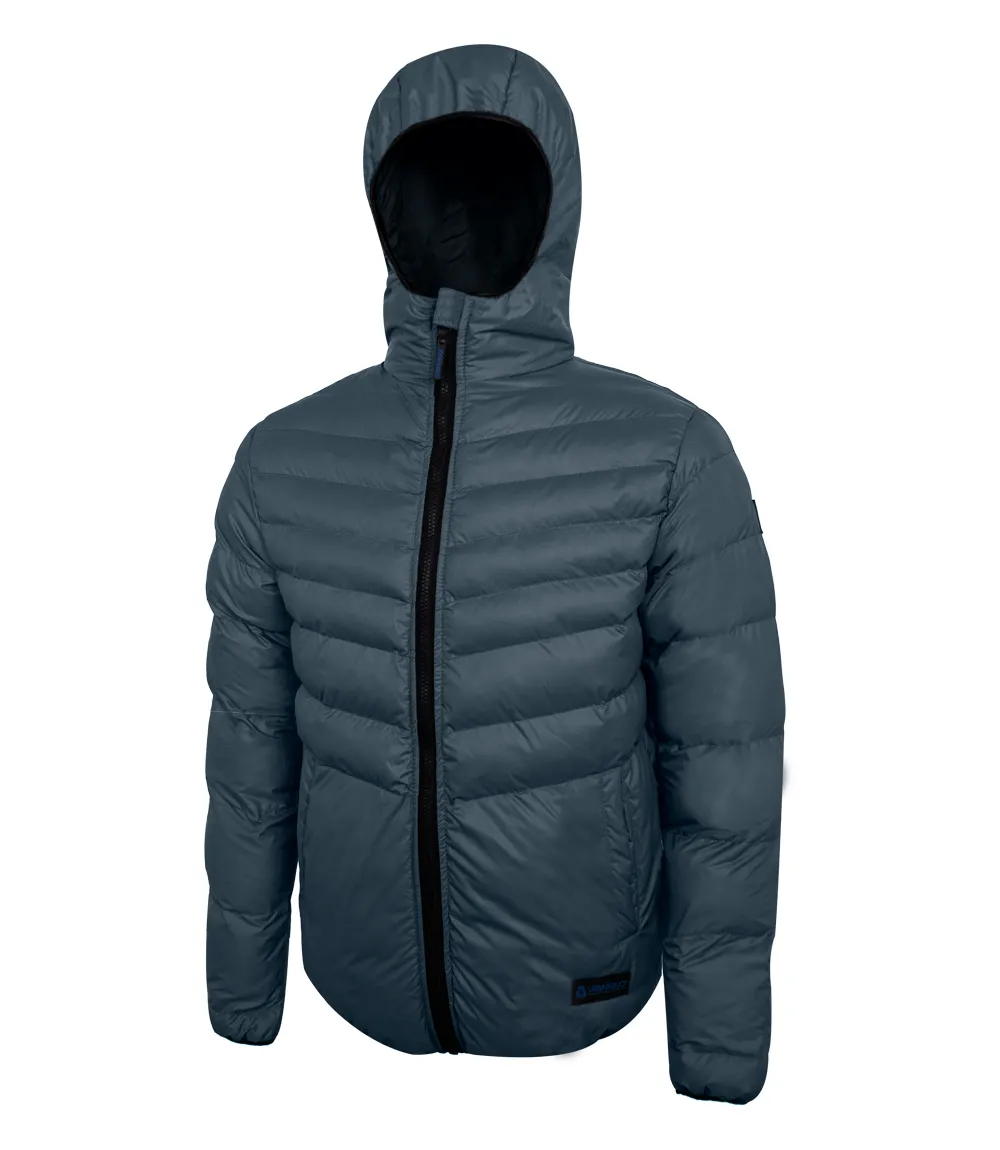 Austin Puffer Jacket Navy with Hood