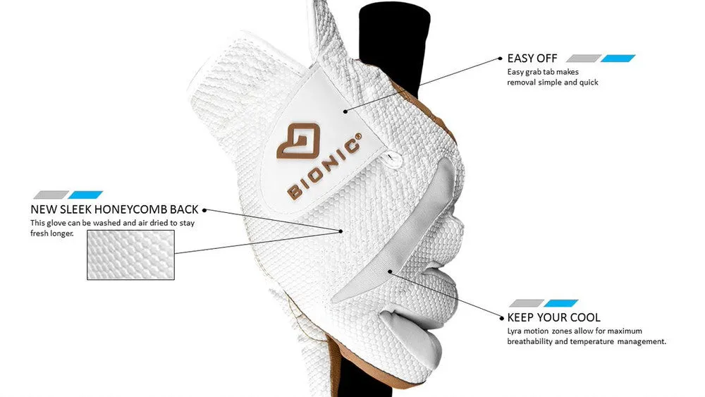 Bionic Golf Women's RelaxGrip 2.0 Glove