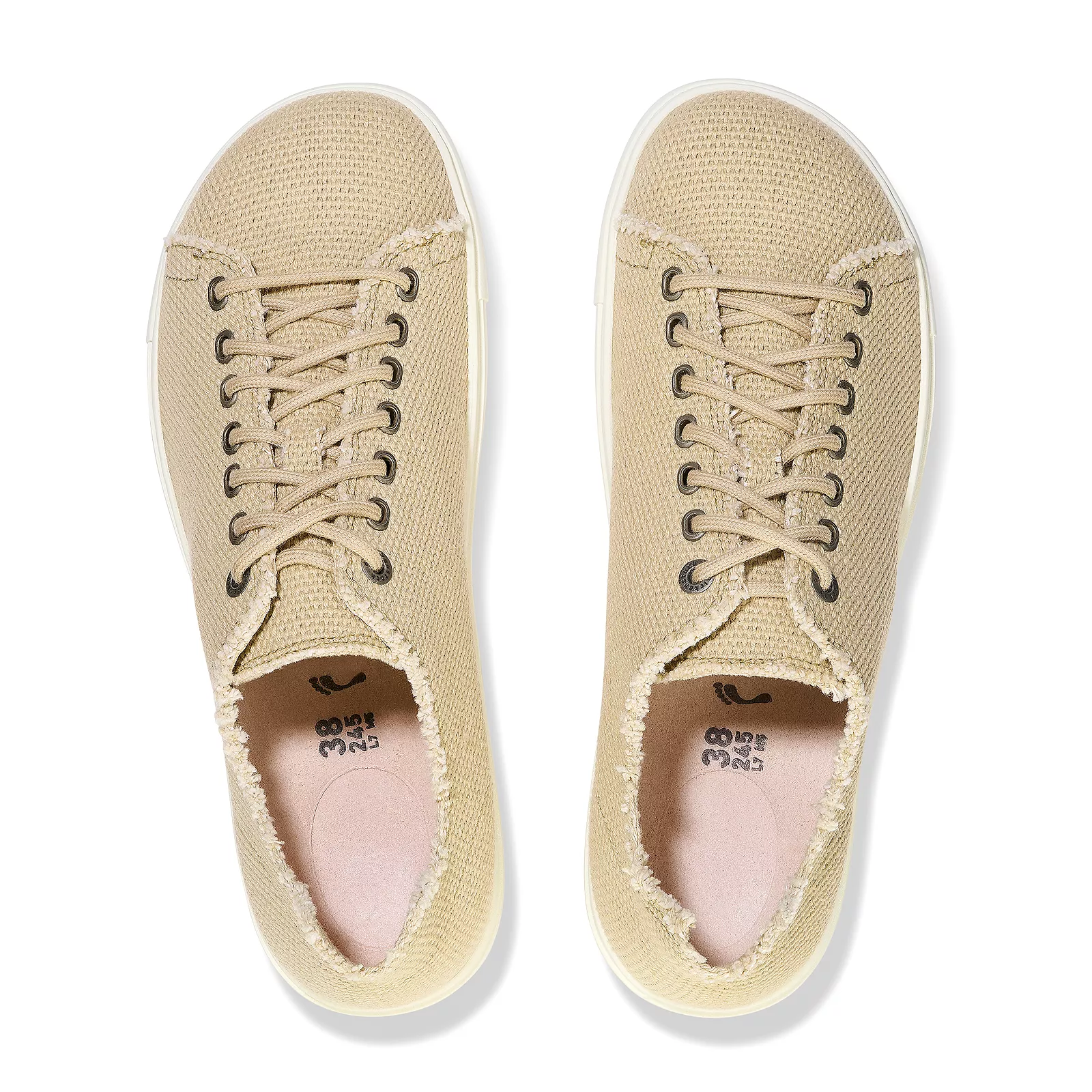 Birkenstock Bend Deconstructed Sneaker (Women) - Sandcastle Canvas