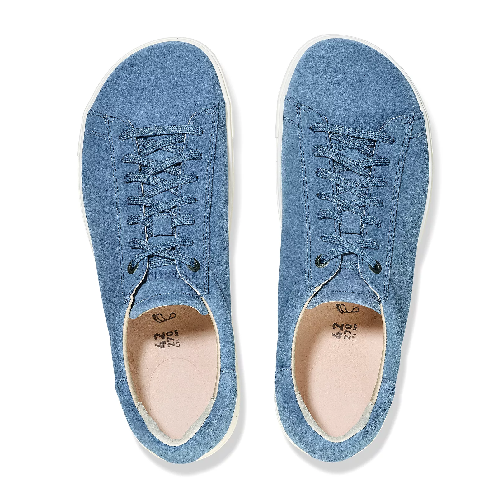 Birkenstock Bend Narrow Sneaker (Women) - Elemental Blue Suede