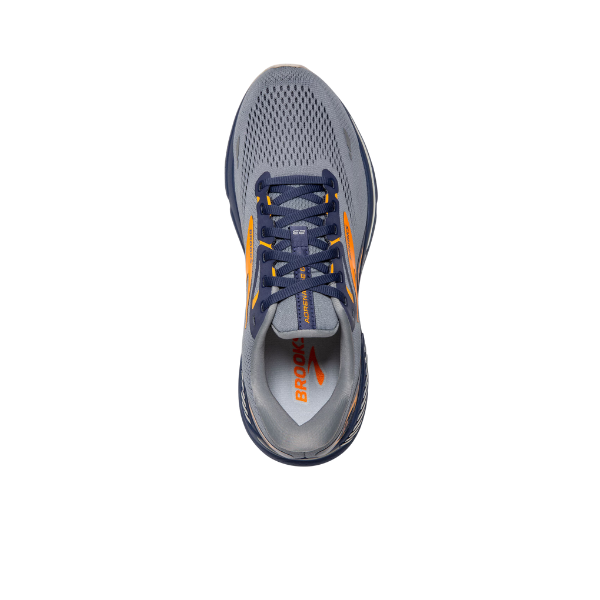 Brooks Men's Adrenaline GTS 23 Grey/Blue/Orange