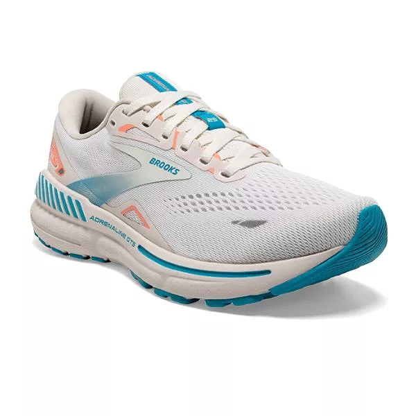 Brooks Women's Adrenaline GTS 23 White/Blue