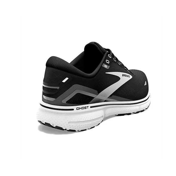 Brook's Women's Ghost 15 Wide Black/White