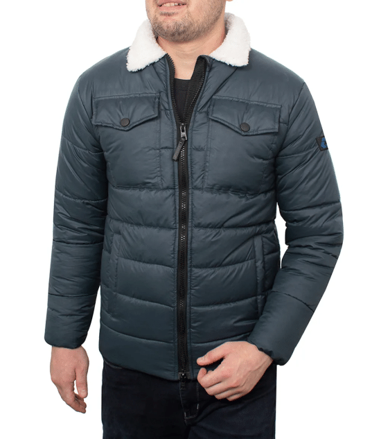 Bryce Navy Puffer Jacket Men's