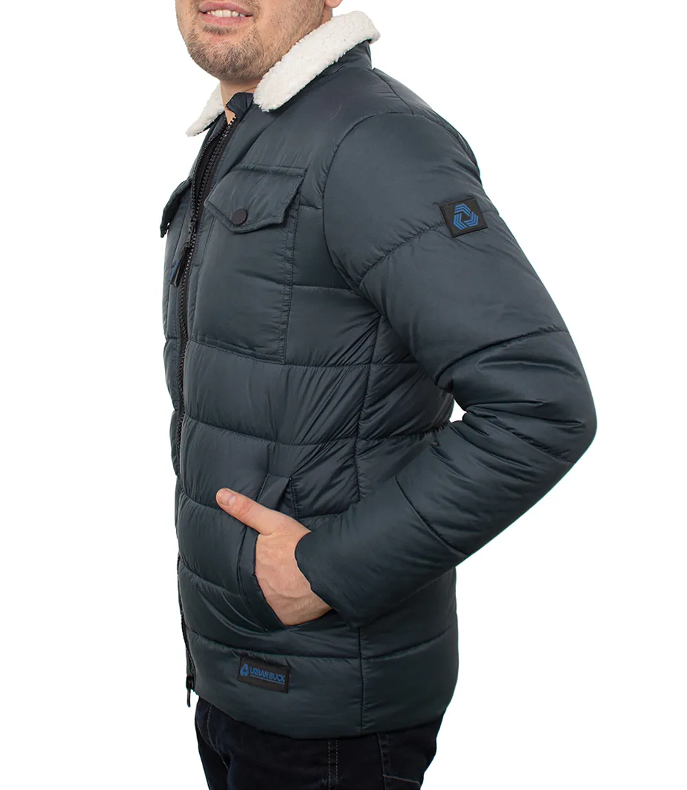 Bryce Navy Puffer Jacket Men's