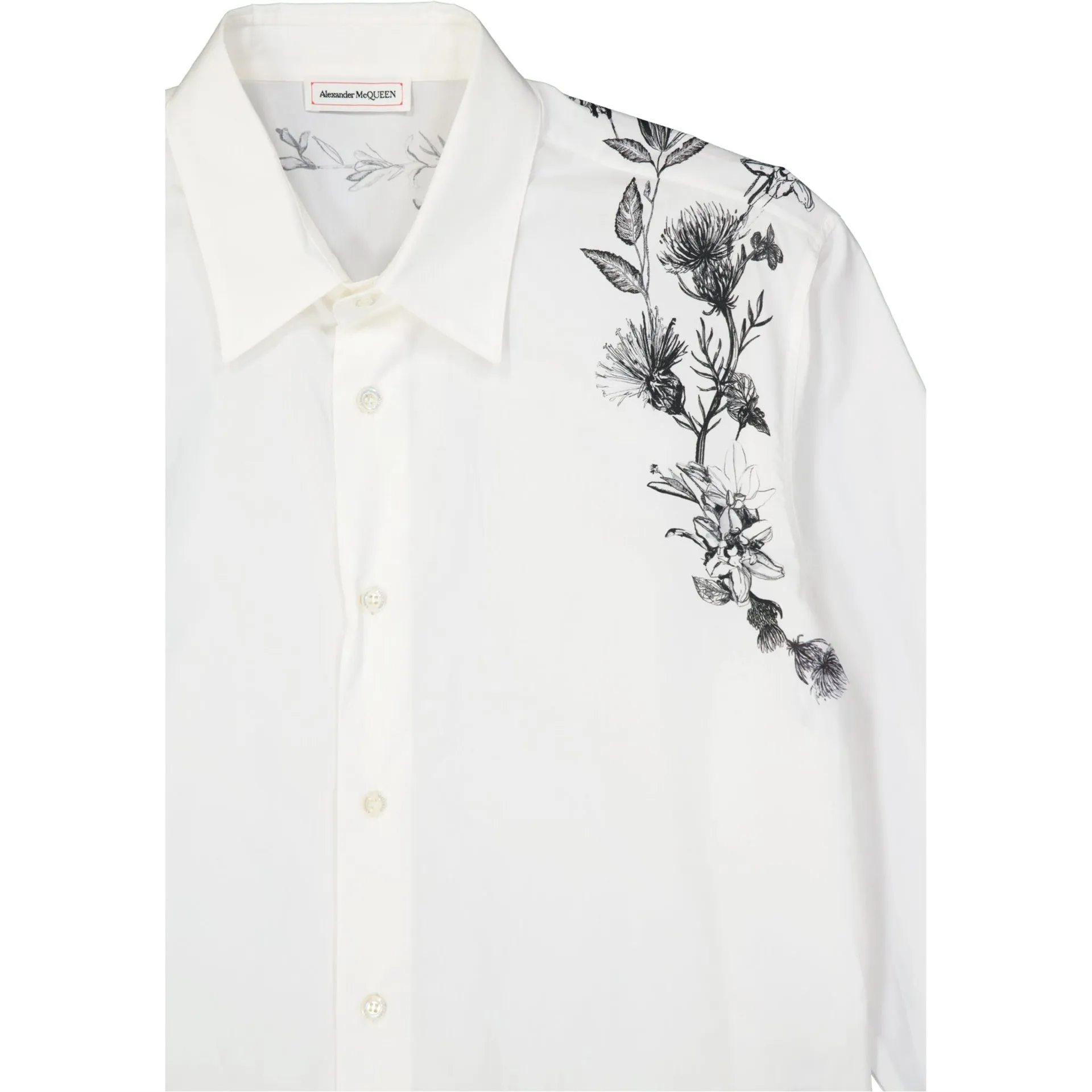 Camicia stampata Alexander Mcqueen