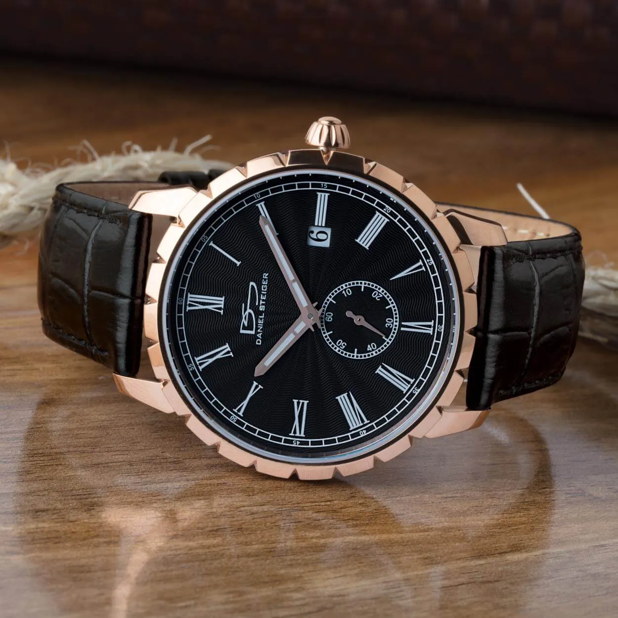 Connoisseur Black Dial Watch