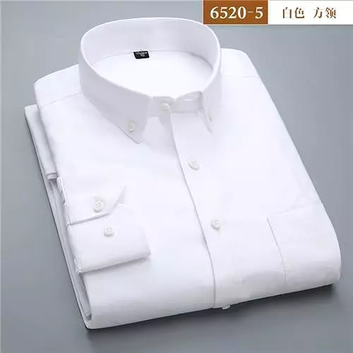 Cotton White Wedding Men Dress Shirt