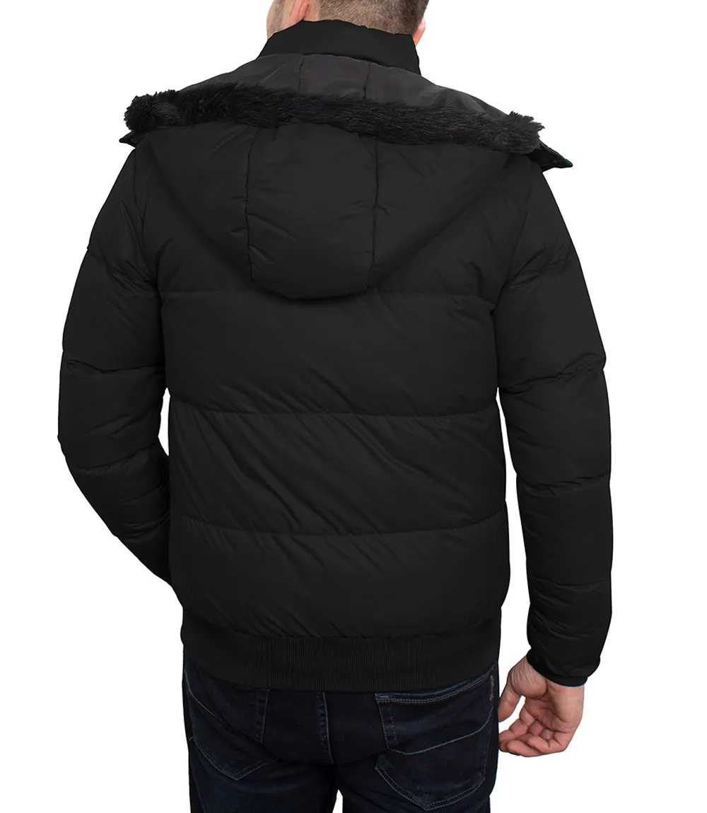 Desmond Black Puffer Jacket