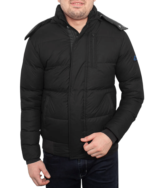 Desmond Black Puffer Jacket