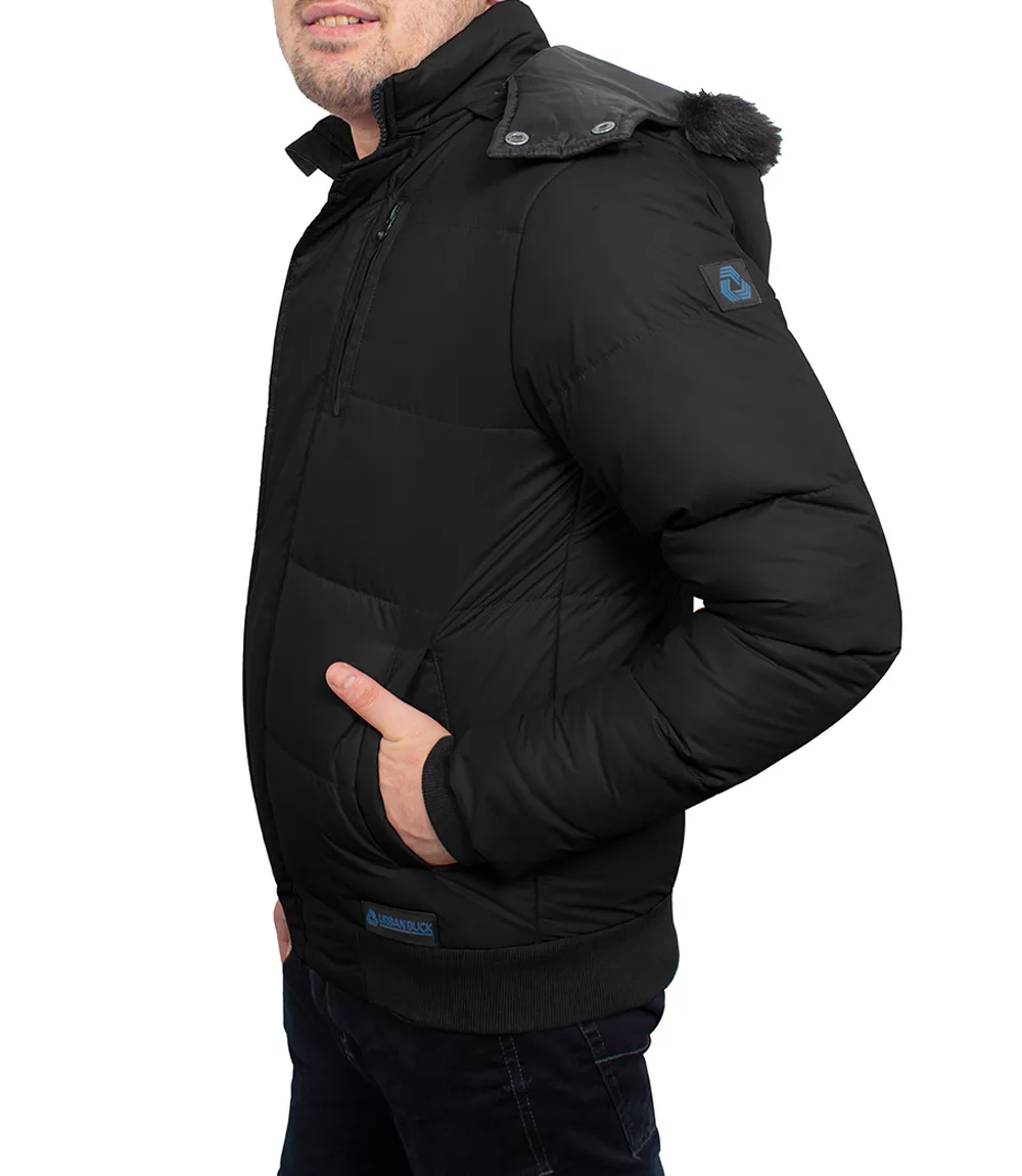 Desmond Black Puffer Jacket