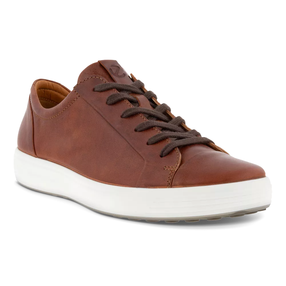 Ecco Men's Soft 7 City Sneaker - Cognac