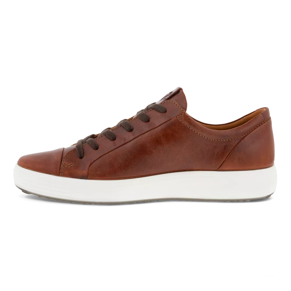 Ecco Men's Soft 7 City Sneaker - Cognac