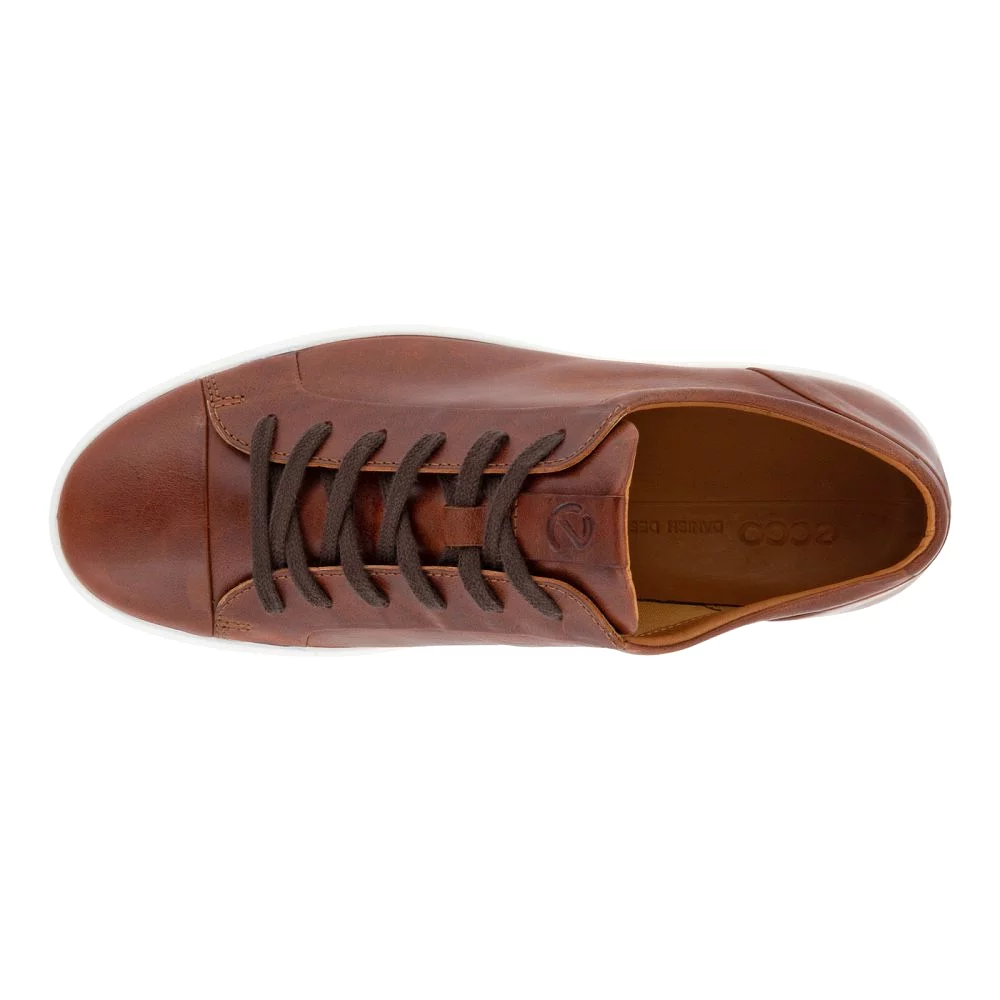 Ecco Men's Soft 7 City Sneaker - Cognac