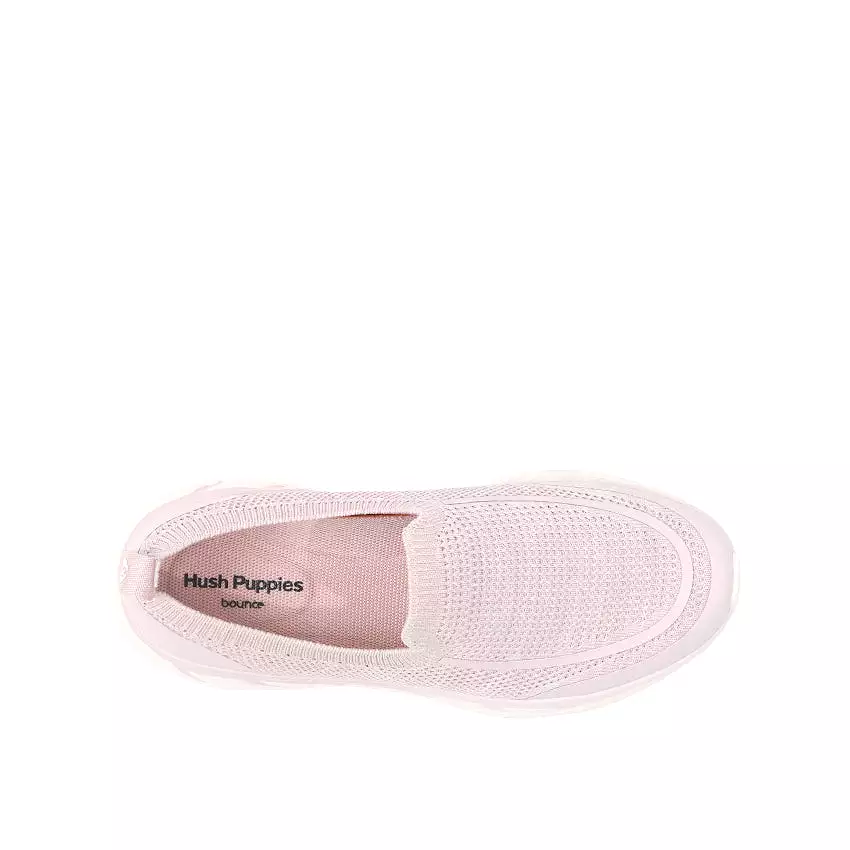 Electra Loafer Women's Shoes - Pink Grey Knitted