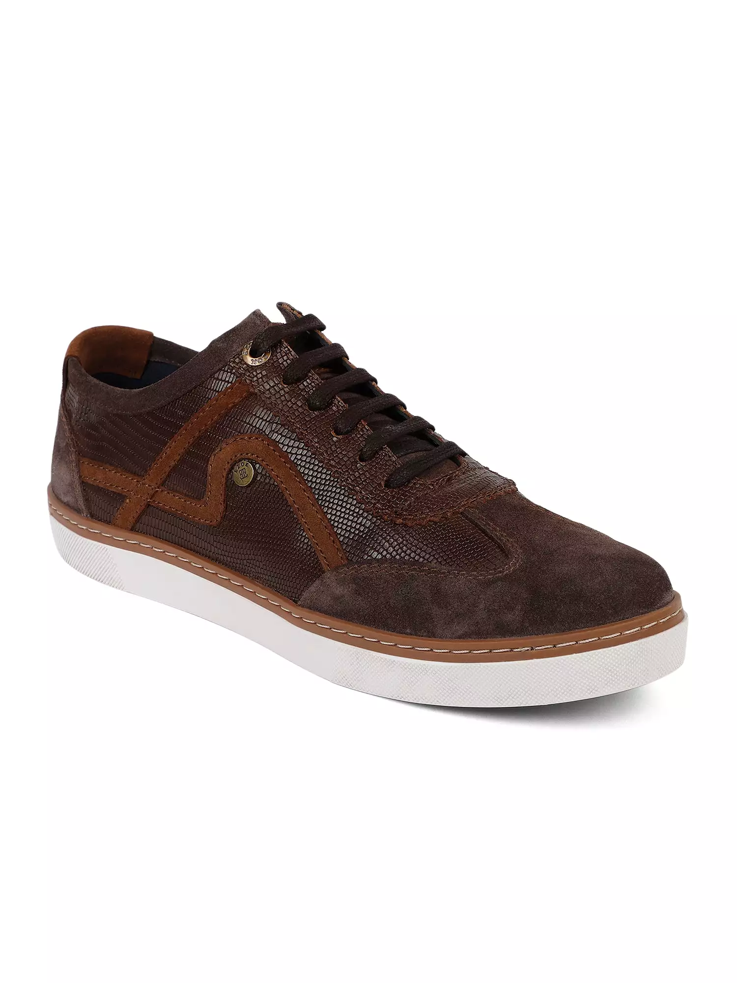 Ezok Men Brown Sneaker Casual Shoes