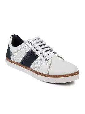 Ezok Men White Sneaker Casual Shoes