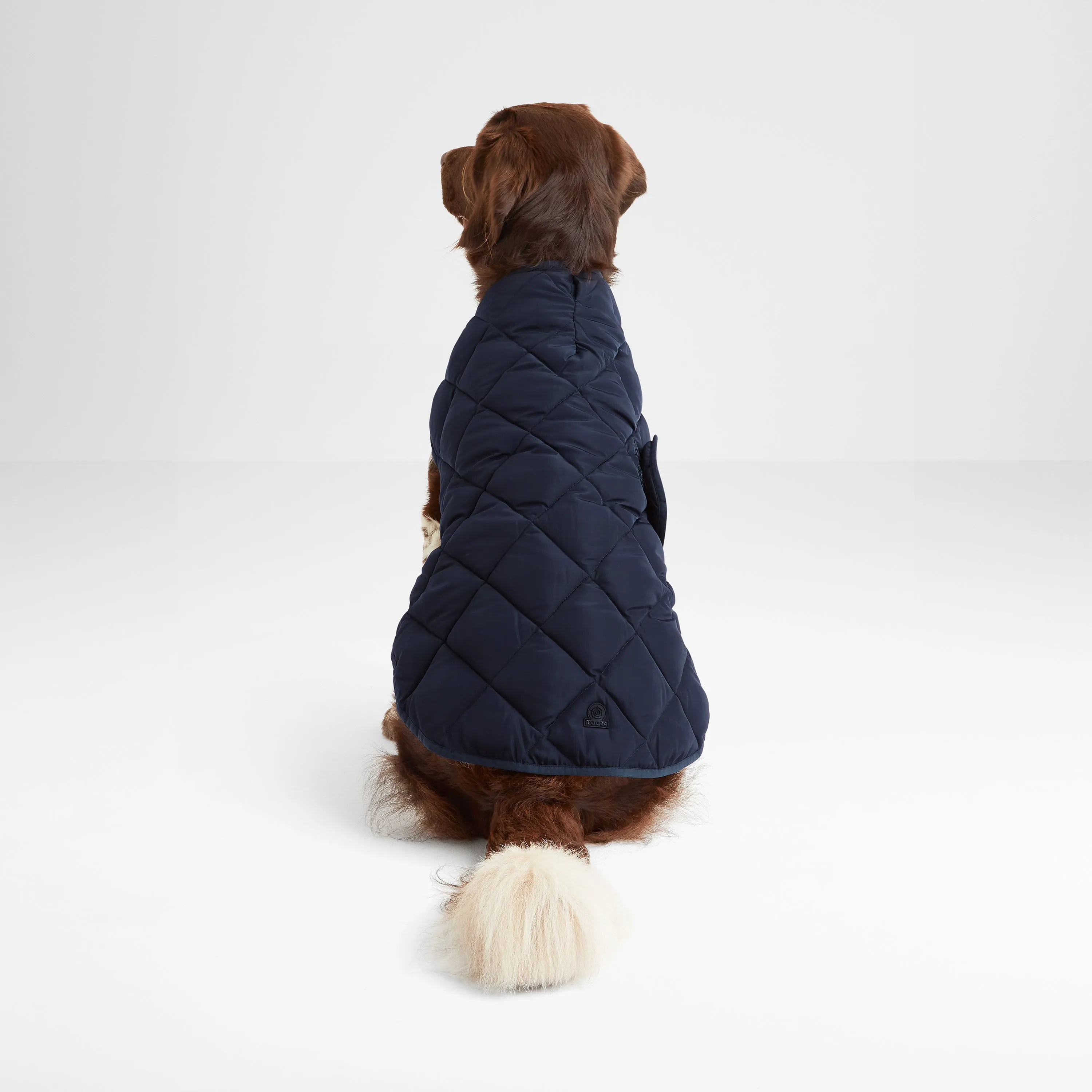 Fido Padded Dog Coat M - Dark Indigo