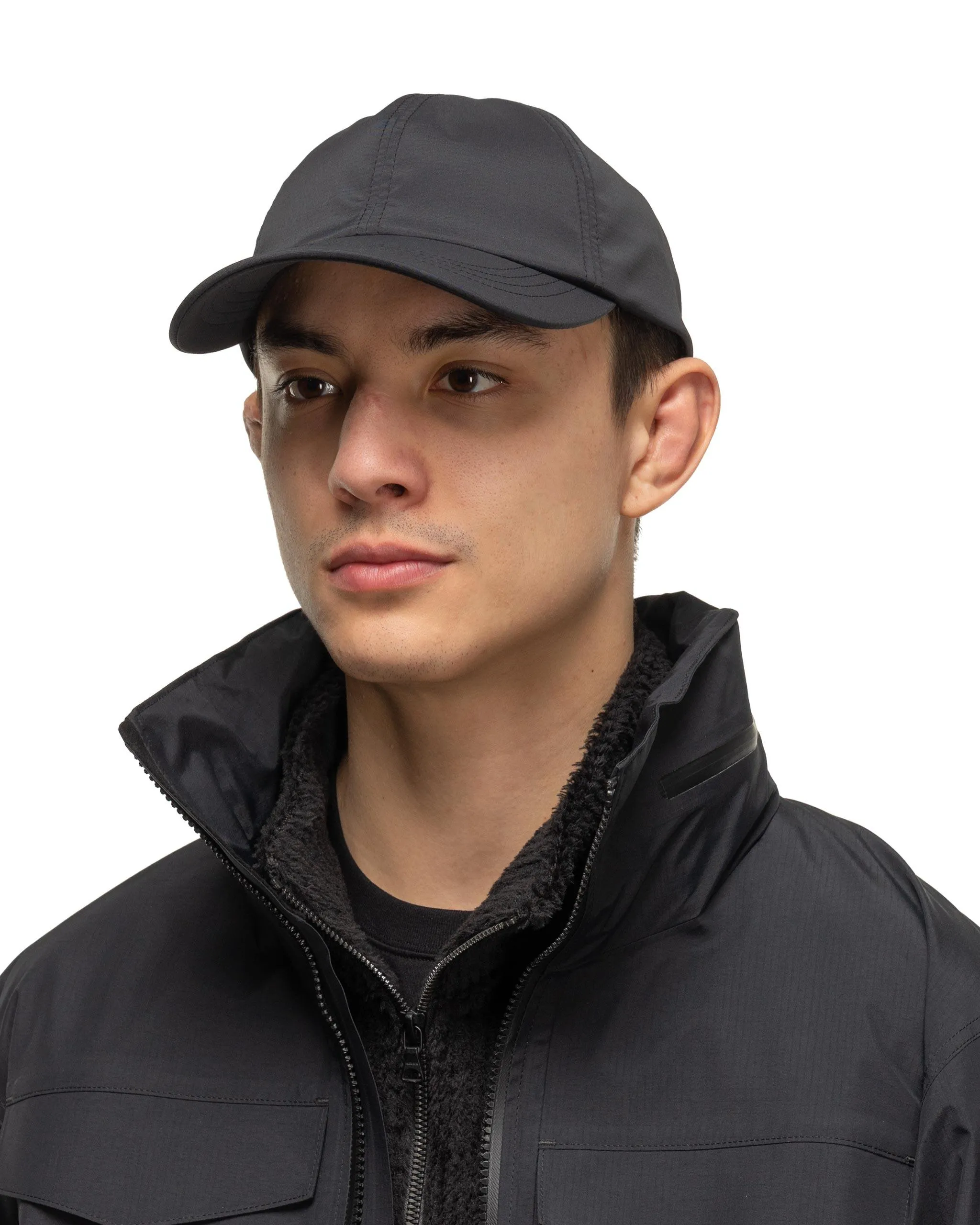 Field Cap - GORE-TEX WINDSTOPPER 3L Nylon Ripstop Black