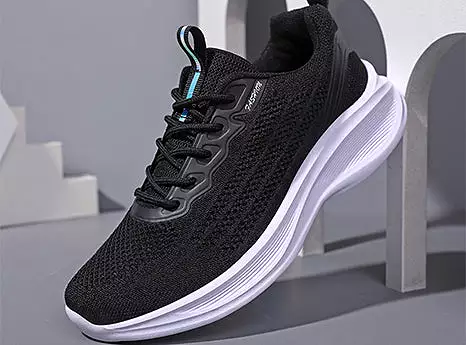 FitVille Women Lightweight Breathable Flying Weave Running Shoes