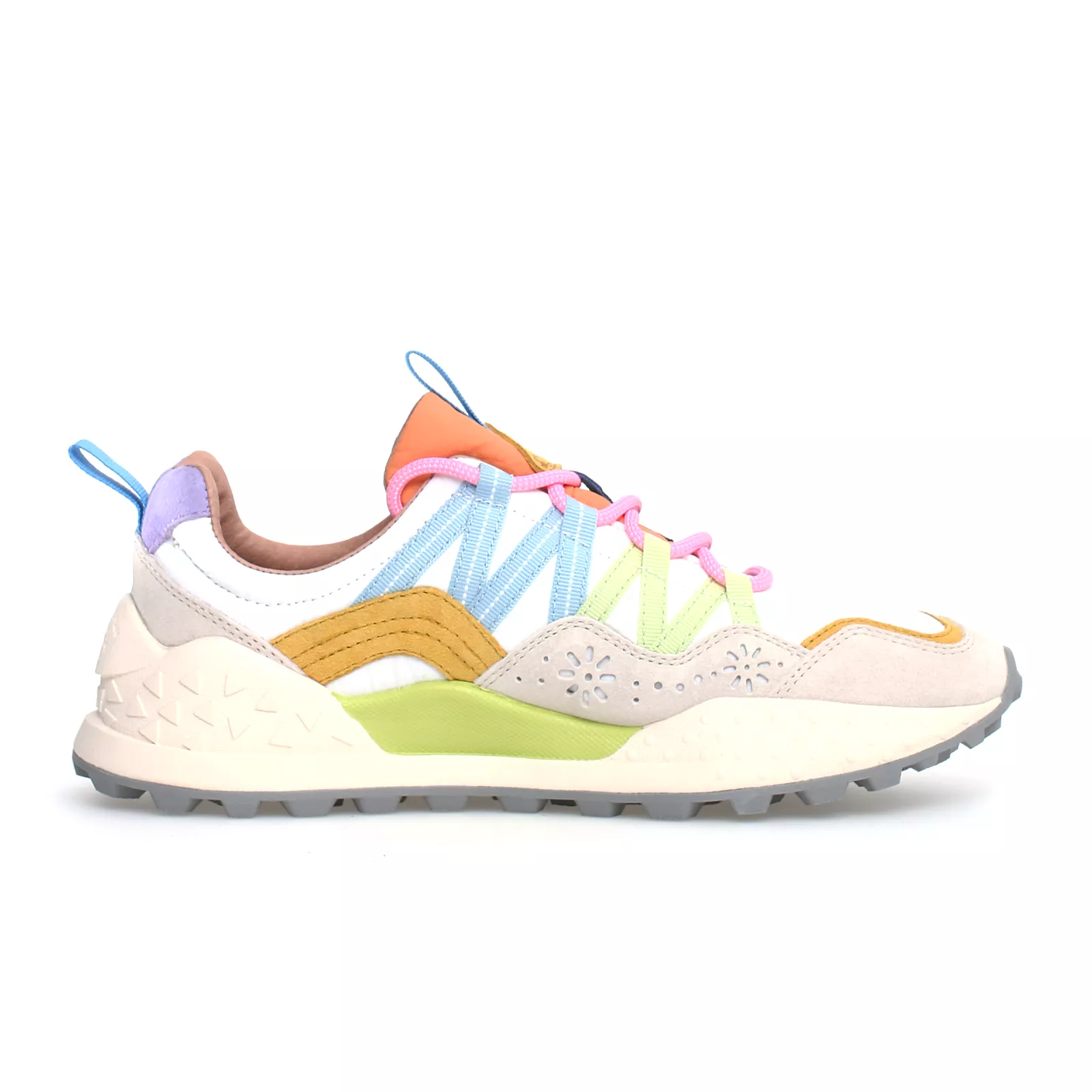 Flower Mountain Washi Sneaker (Women) - Beige/White/Multi