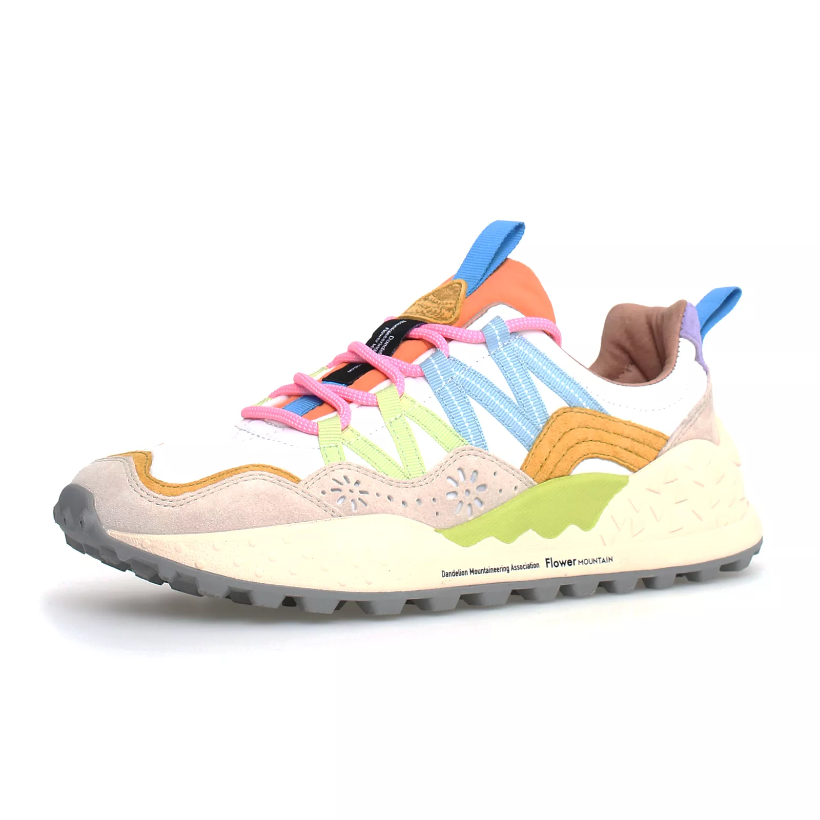 Flower Mountain Washi Sneaker (Women) - Beige/White/Multi