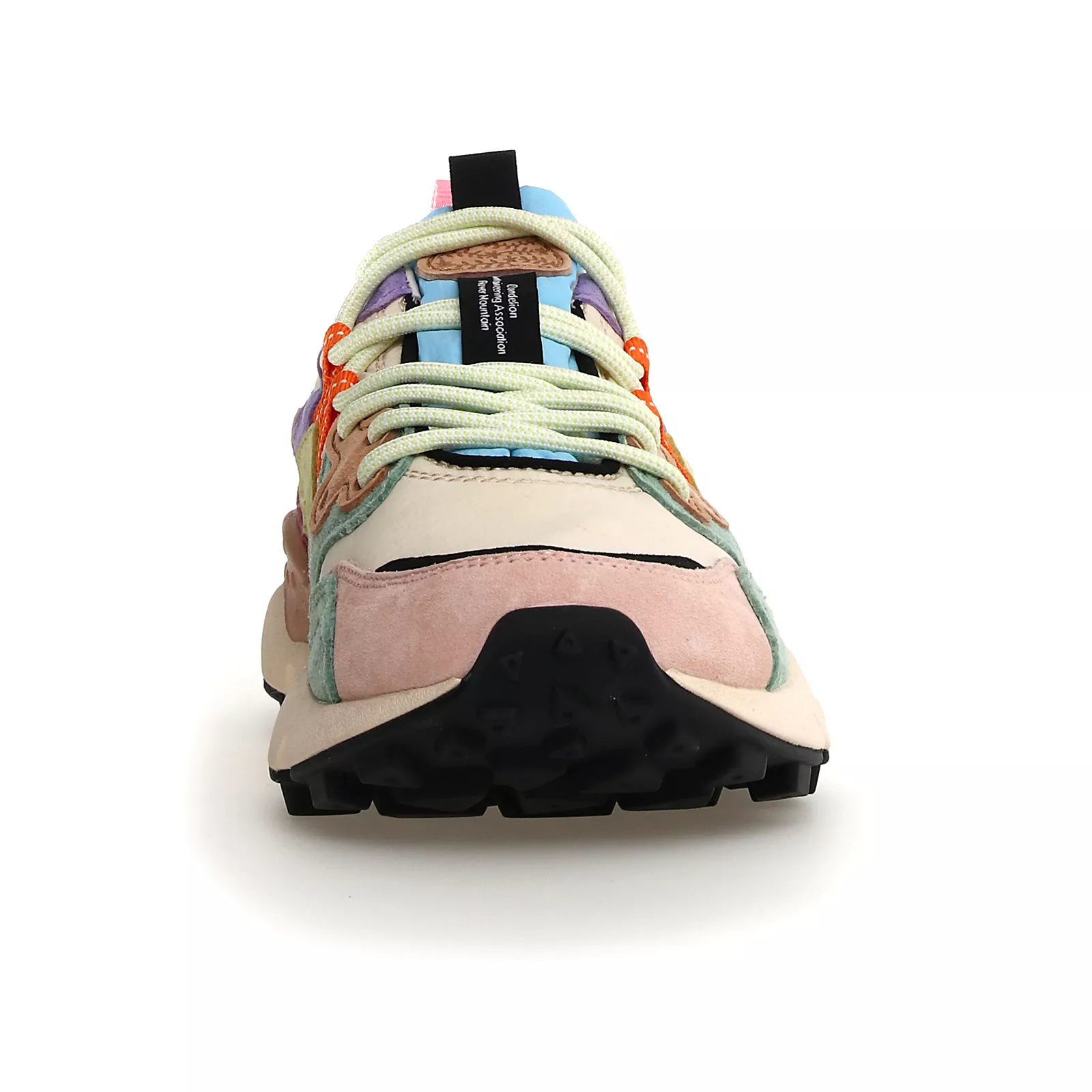 Flower Mountain Yamano 3 Sneaker (Unisex) - Pink/Beige/Light Green