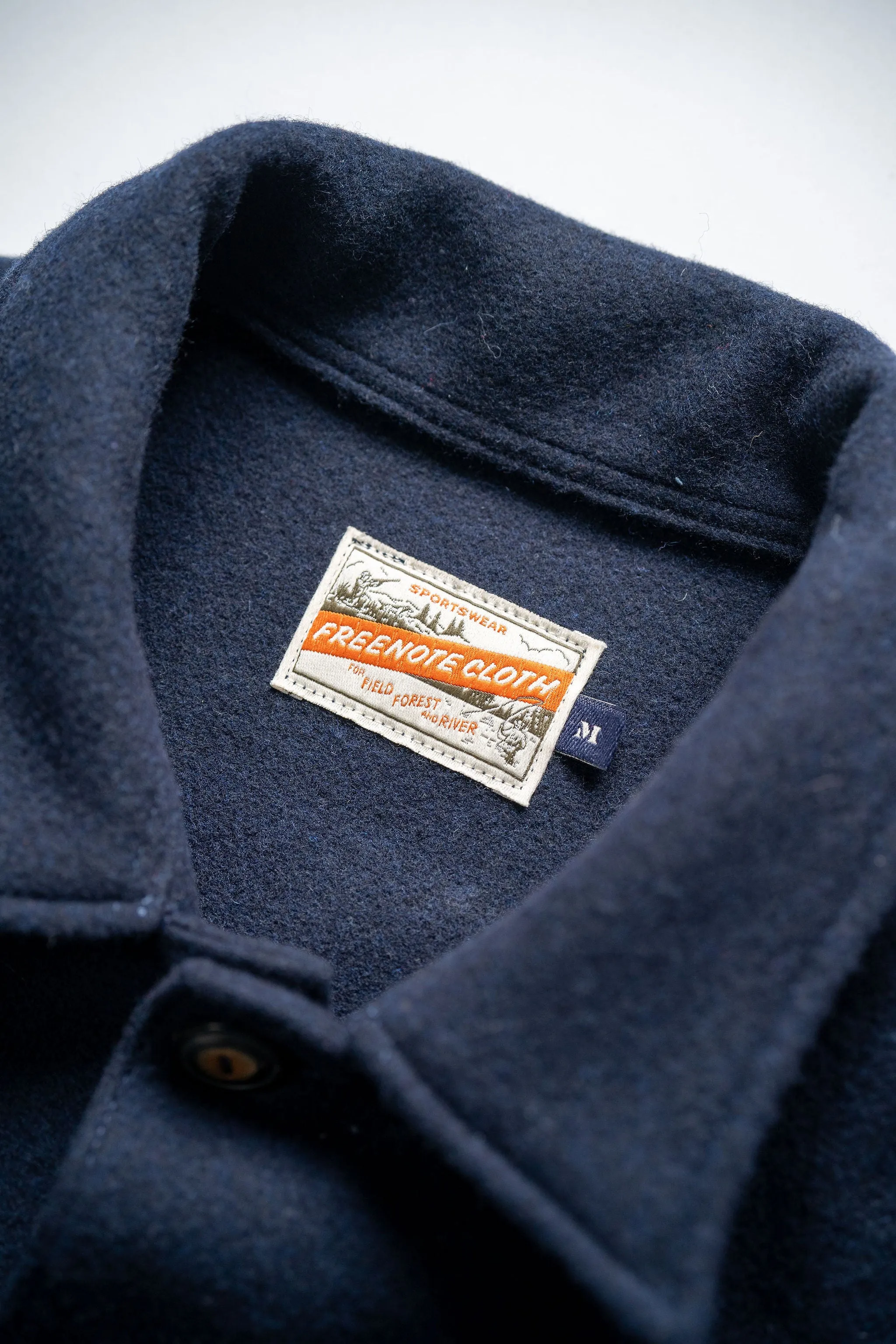 Freenote Cloth Midway Wool - Navy