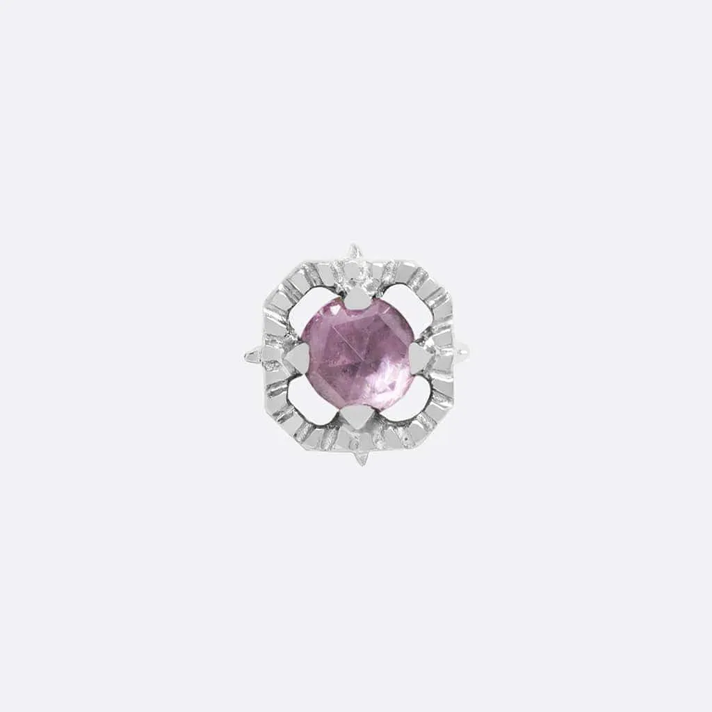 Gem Kappa 04 - 14K WHITE - Amethyst