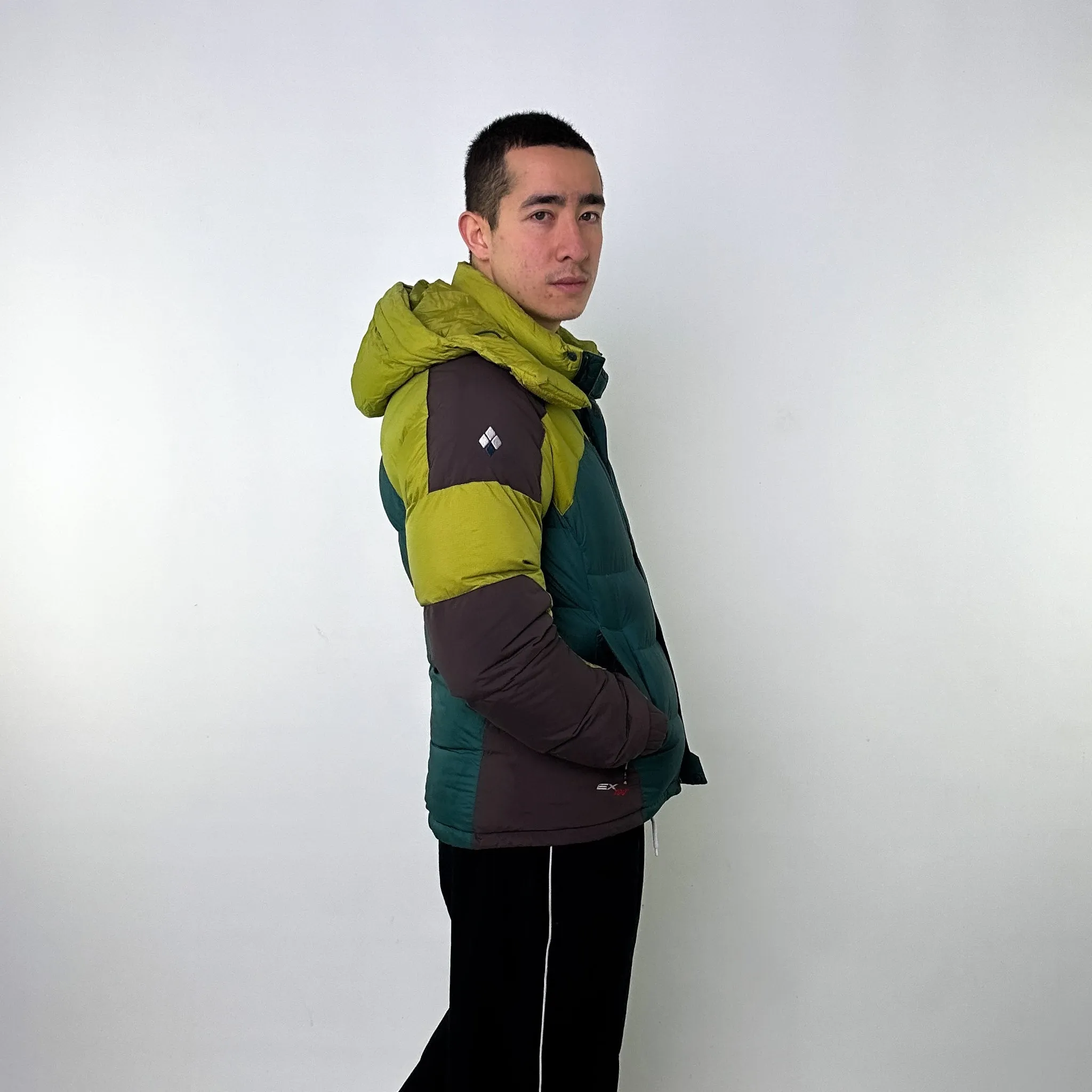 Green 90s Mont Bell EX 700+ Puffer Jacket Coat (L)