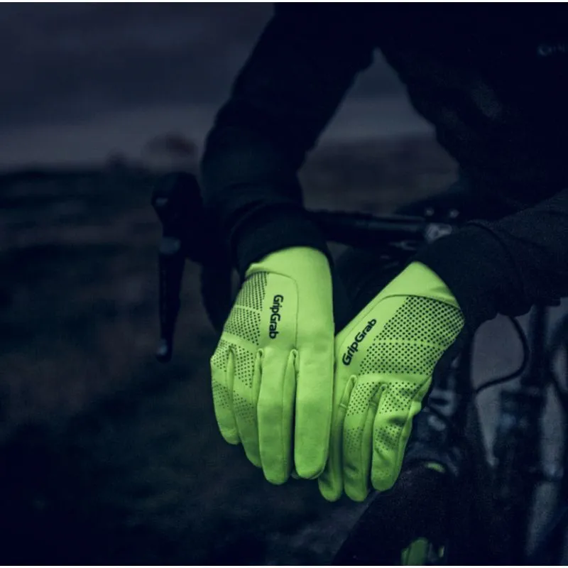 GripGrab  Ride Hi-Vis Windproof Midseason Glove - Guanti ciclismo