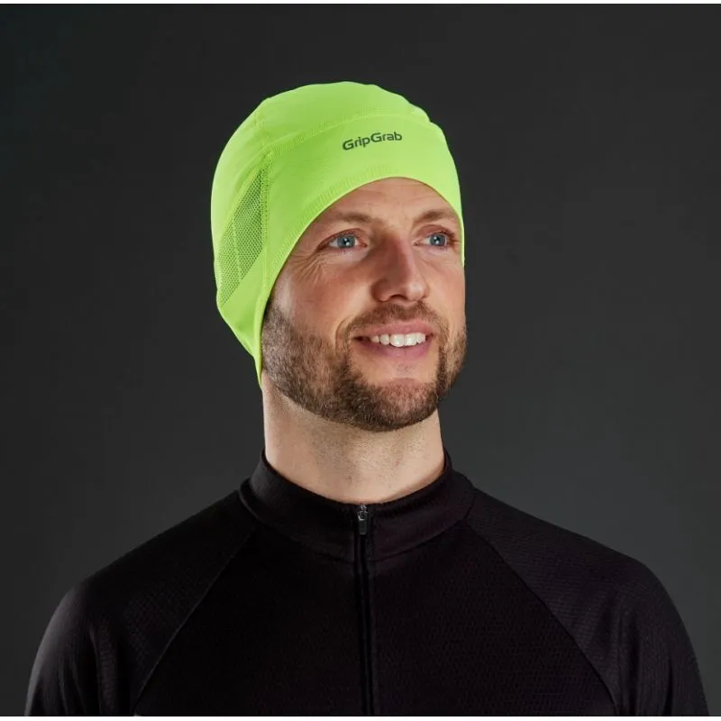 GripGrab  Windproof Hi-Vis Skull Cap - Cappellino ciclismo