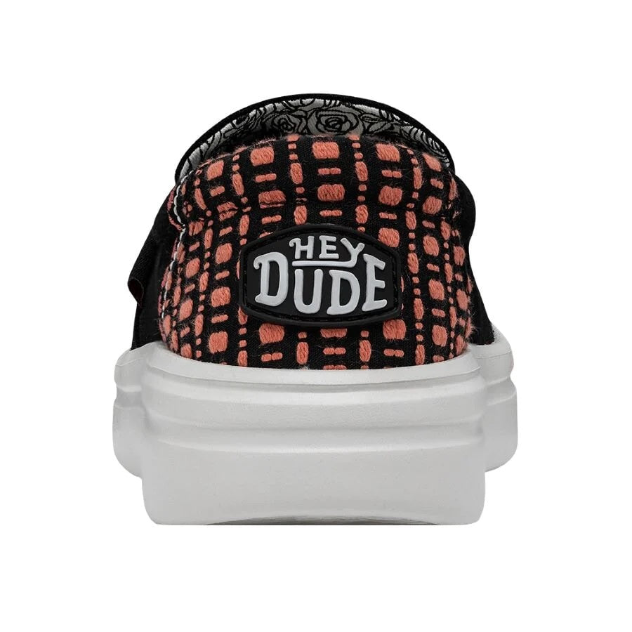 'Hey Dude' Women's Misty Rise - Black Palm