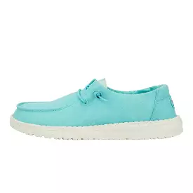 'Hey Dude' Women's Wendy Stretch Canvas - Turquoise