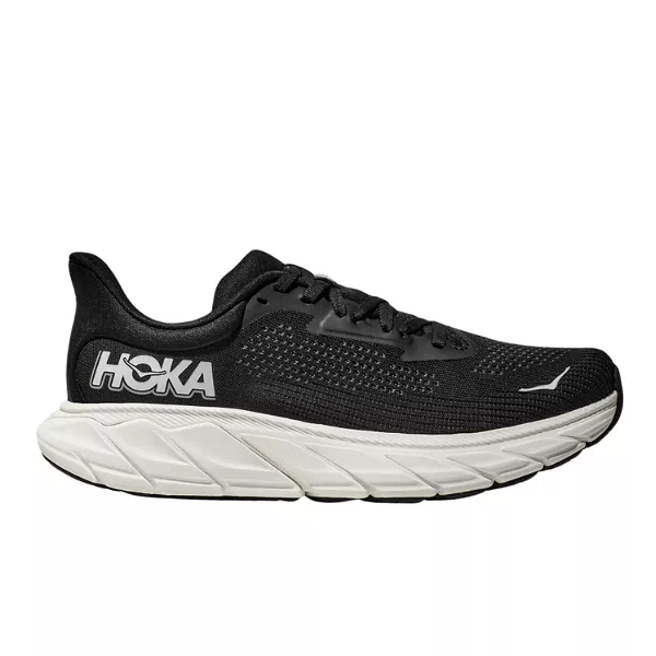 HOKA Women's Arahi 7 (Medium Width) Black/White