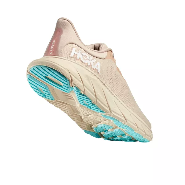 HOKA Women's Arahi 7 (Medium Width) Vanilla/Cream