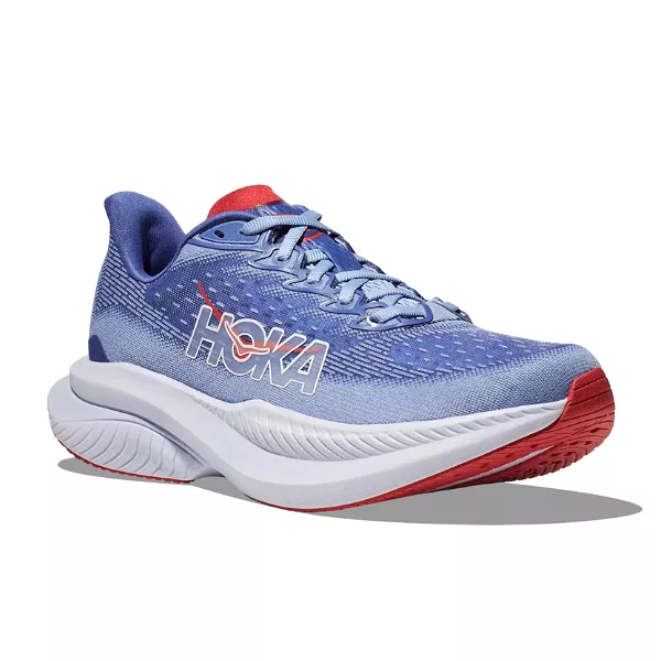 HOKA Women's Mach 6 (Medium Width) Blue/Gray