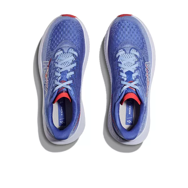 HOKA Women's Mach 6 (Medium Width) Blue/Gray